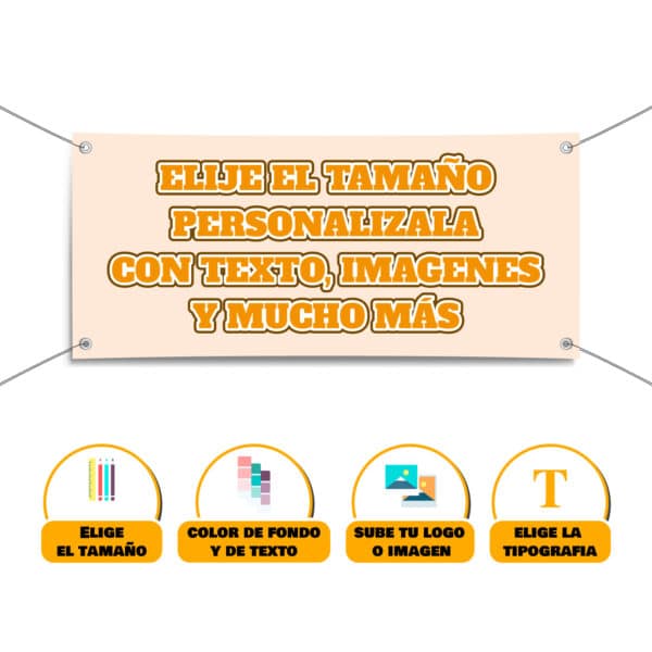 Pancarta personalizada